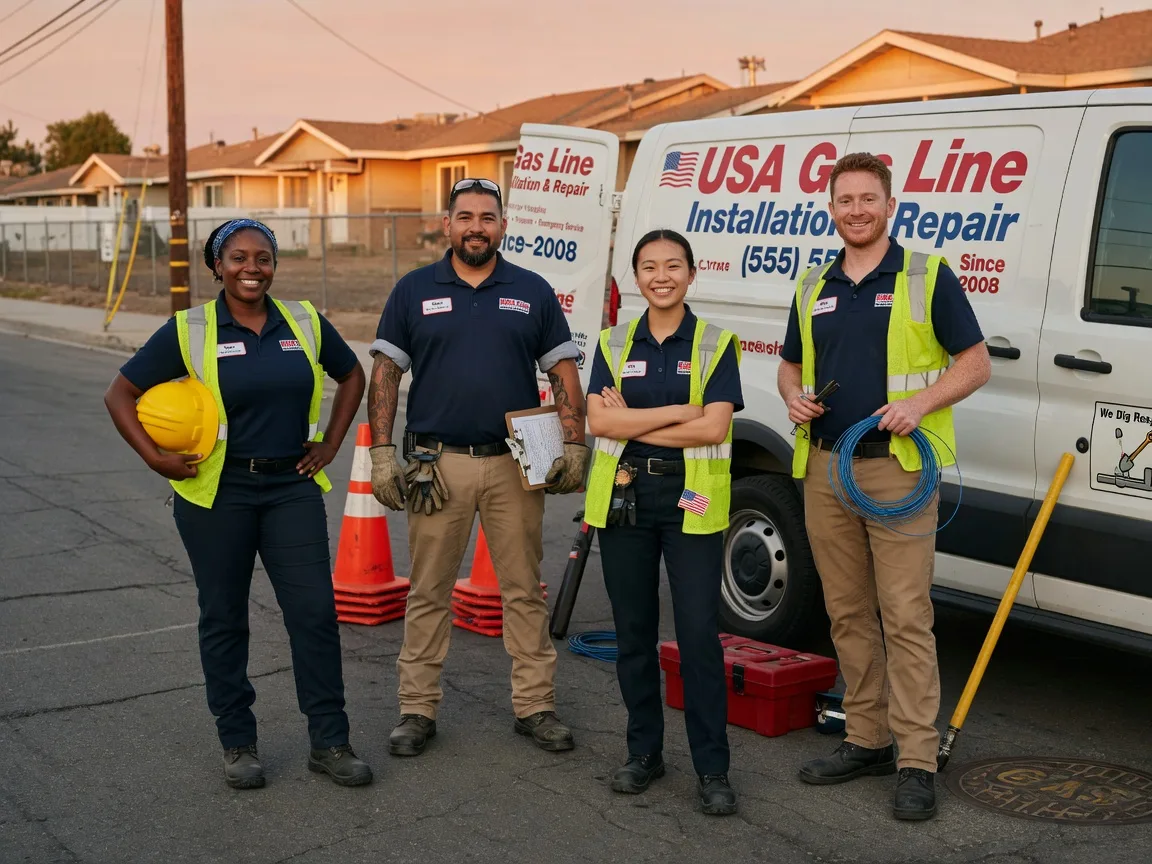 Gas Line Installation company in Verden, OK